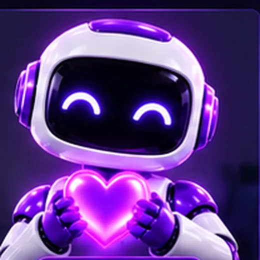 Mascota de ODOO BOOST AI con un corazón: siempre contigo durante la implementación